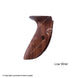 TradTech Custom Walnut Wood Grip for Titan Riser