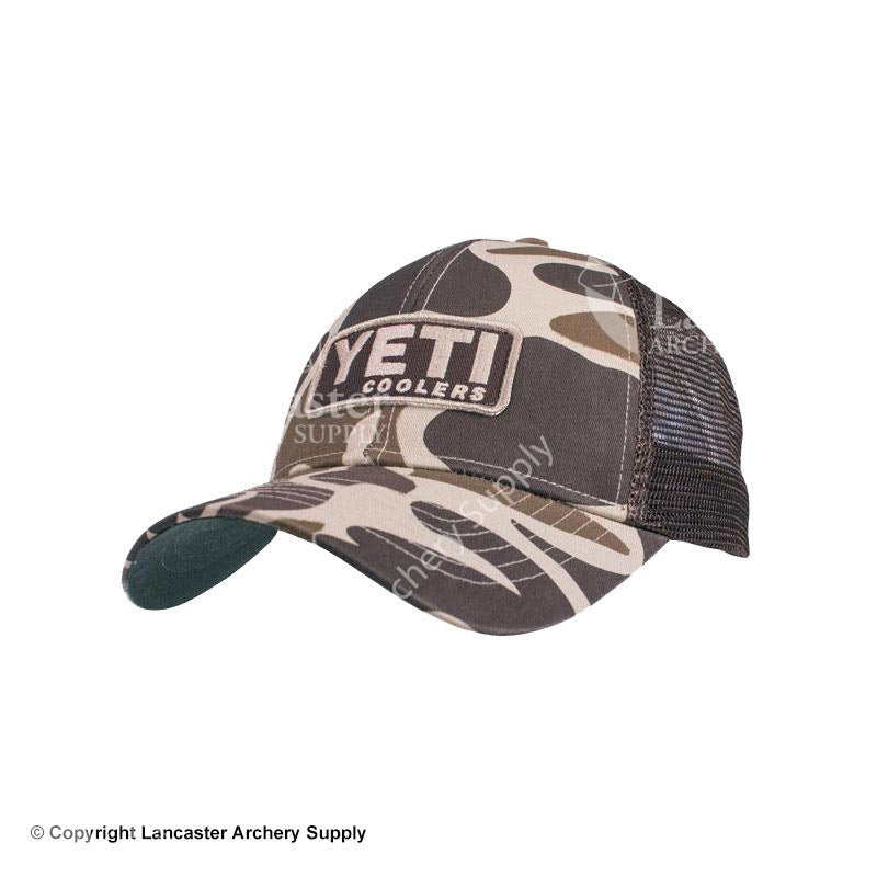 YETI Custom Camo Hat with Patch – Lancaster Archery Supply