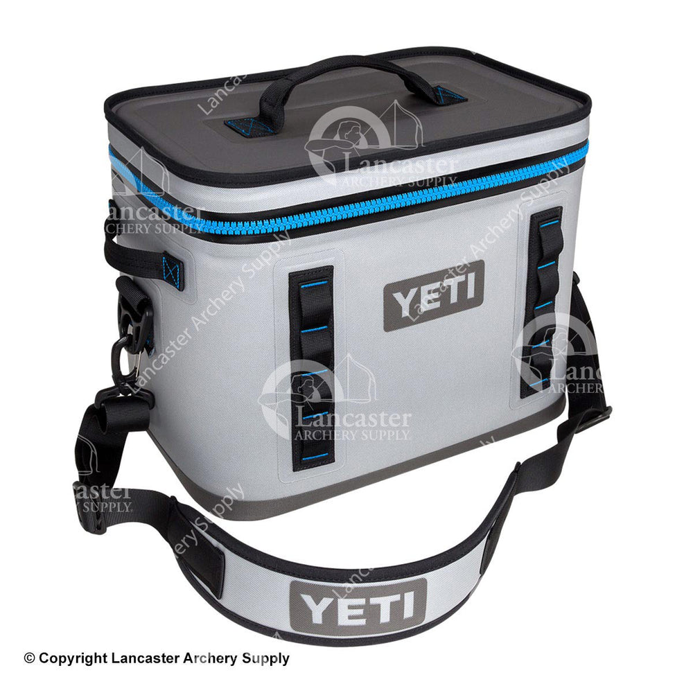 YETI Hopper Flip 18 Cooler (Fog Gray/Tahoe Blue)