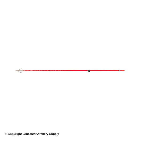 Cajun Red Fiberglass Arrow w/ Piranha XT Point – Lancaster Archery Supply