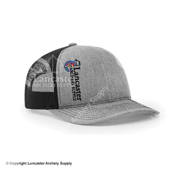 Lancaster Archery Supply Richardson 112 Trucker Hat (Grey/Black)