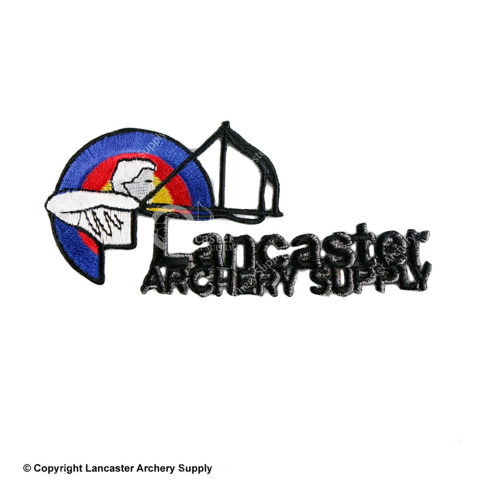 Lancaster Archery Supply Iron On Embroidered Patch