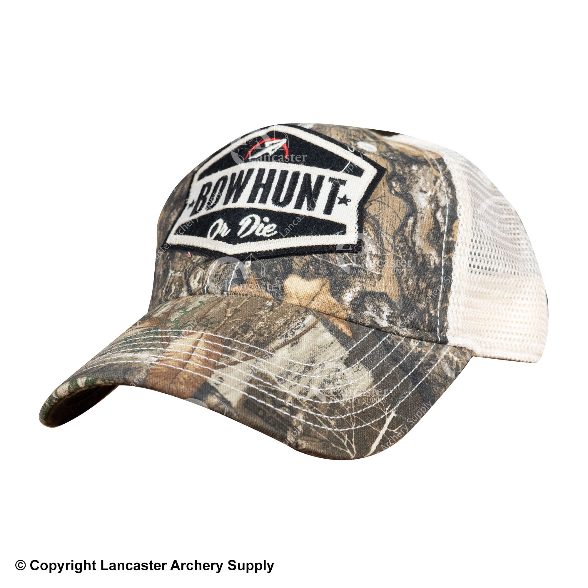 Bowhunt or Die Camo Patch Hat