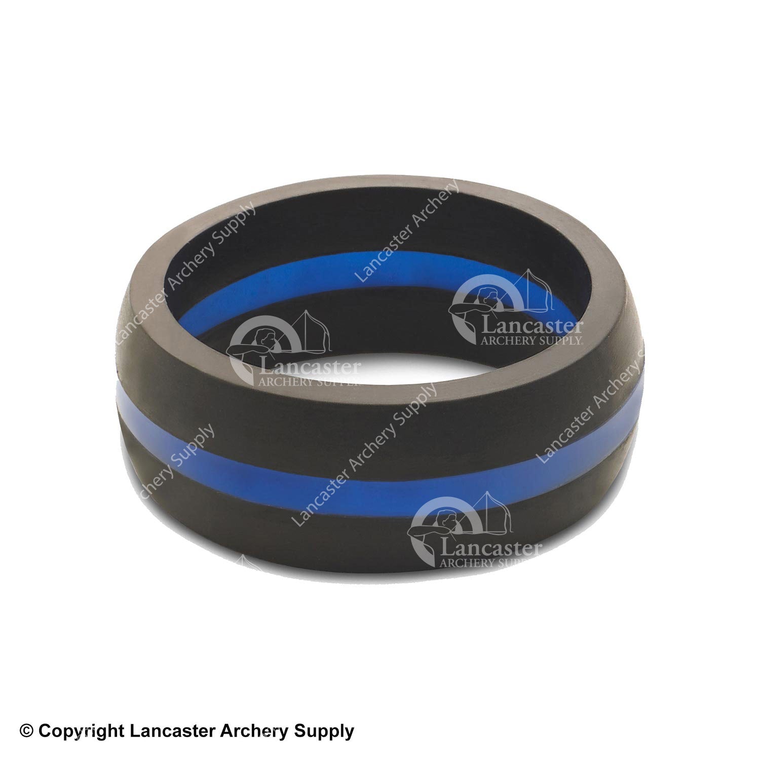 QALO Men's Thin Line Ring (Blue)