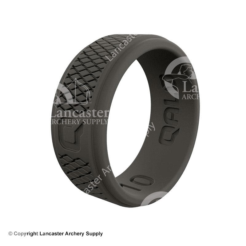 Qalo Men Qalo Crosshatch Ring Silicone Ring QALO Men's Step Edge