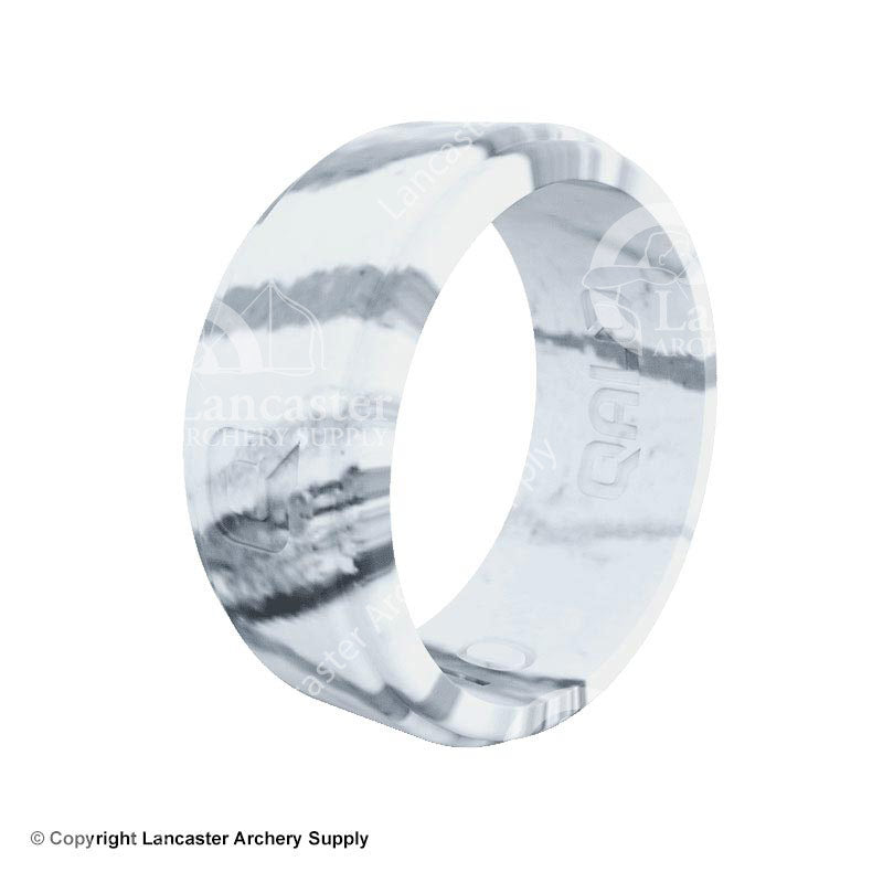 QALO Men's Marble Step Edge Silicone Ring