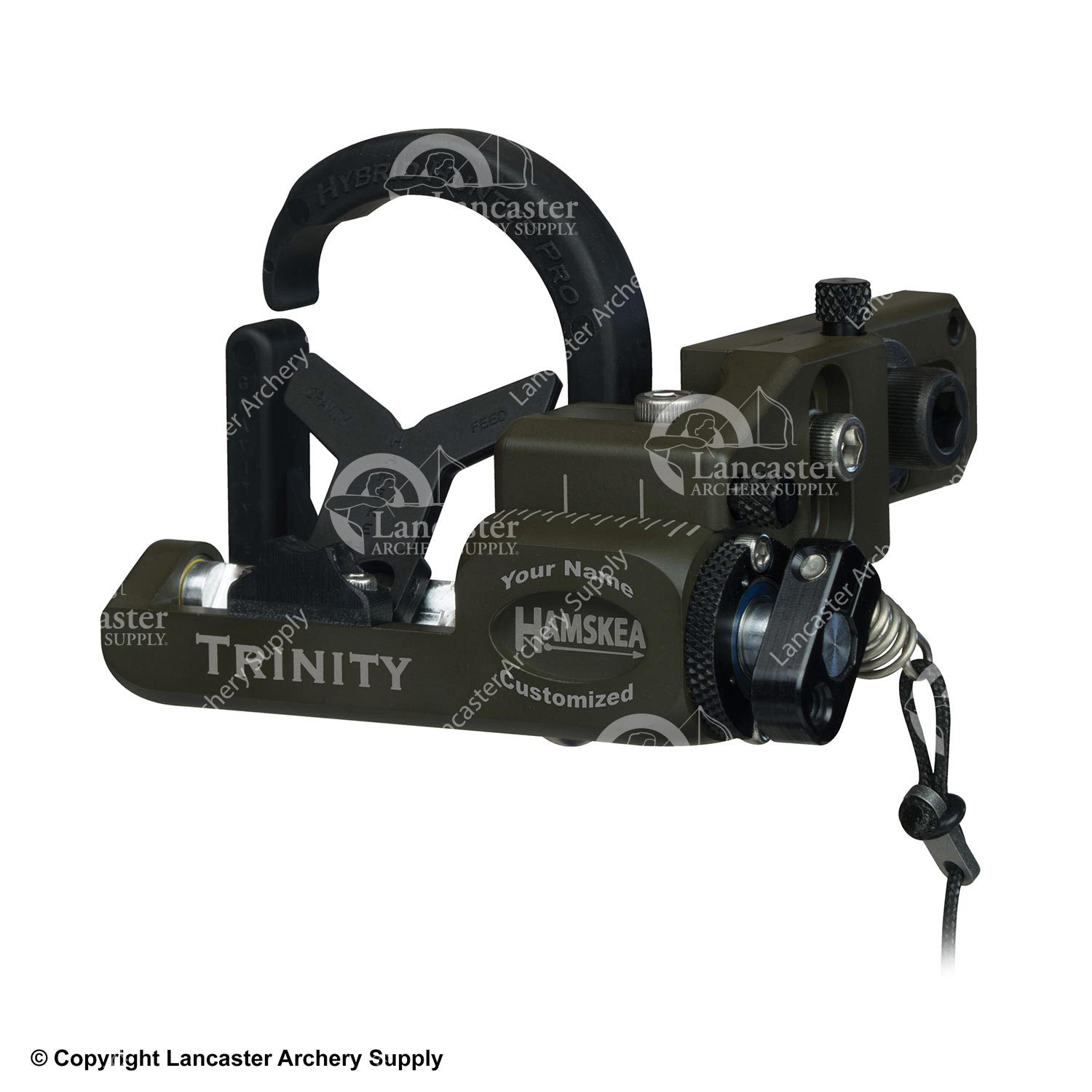 Hamskea Trinity Hunter Pro Custom Engraved Arrow Rest – Lancaster Archery  Supply