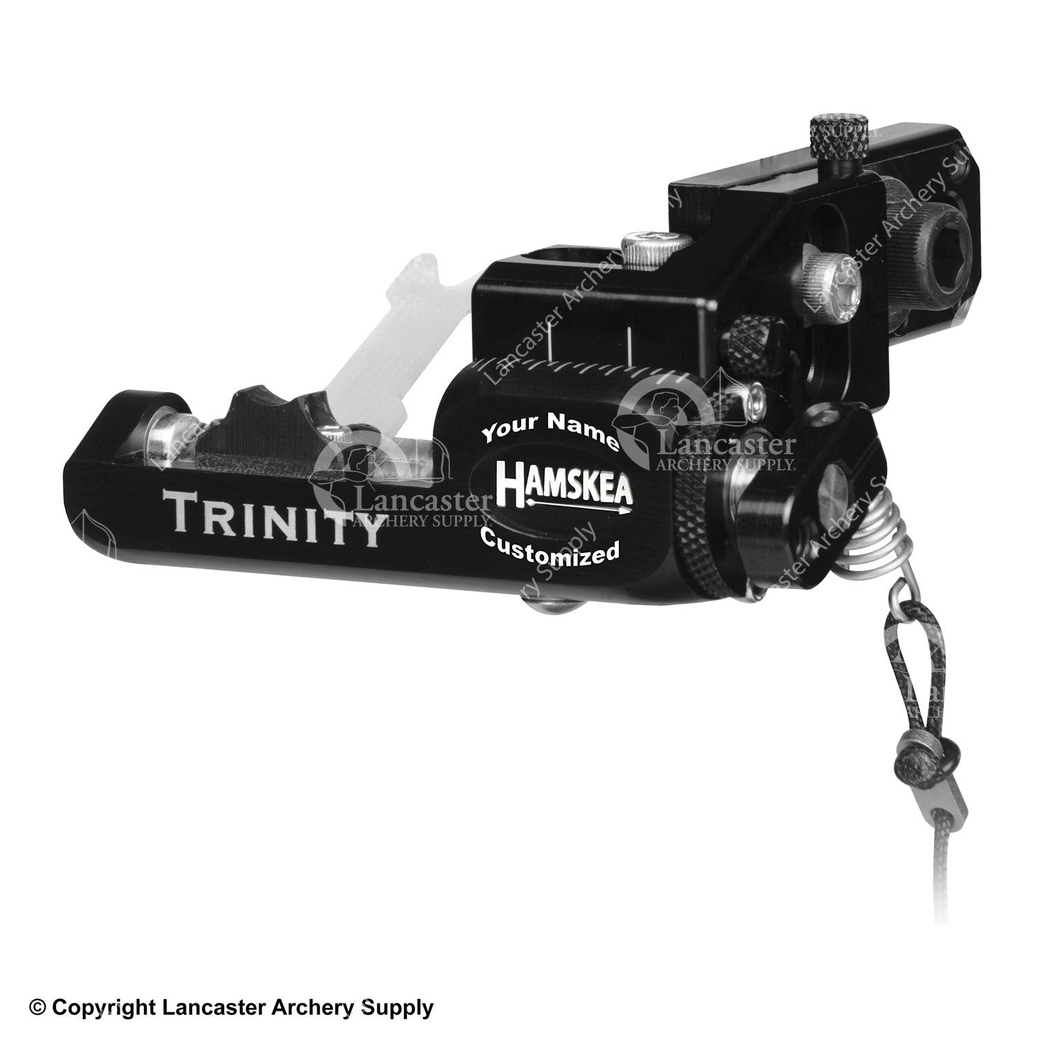 Hamskea Trinity Target Pro Custom Engraved Arrow Rest