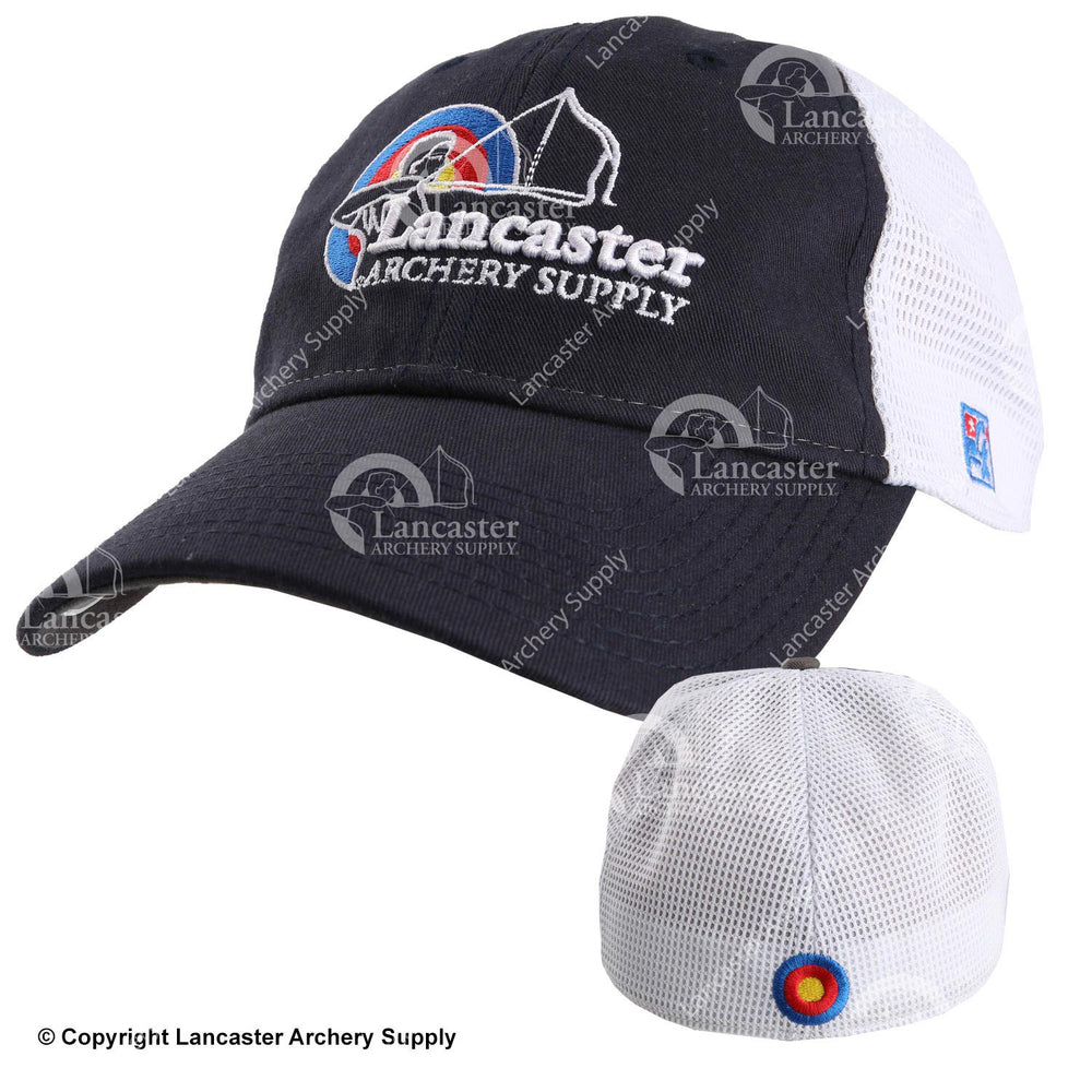 Lancaster Archery Supply Mesh Target Hat (Navy)
