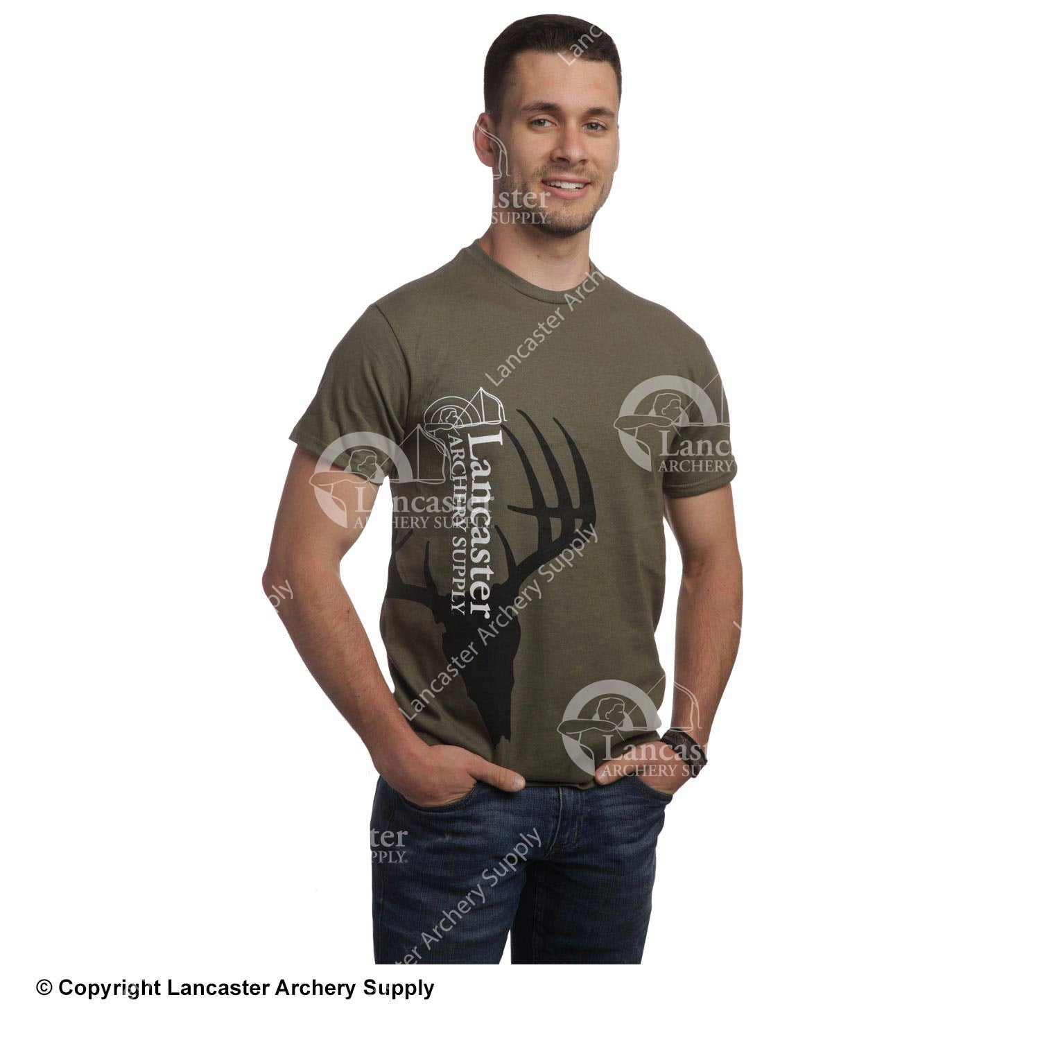 Lancaster Archery Supply Bowhunting Antler T-Shirt