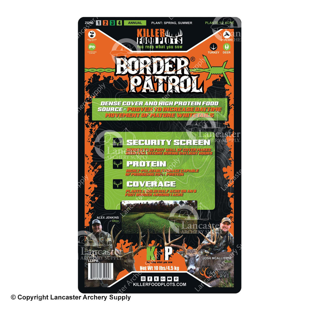 Killer Food Plots Border Patrol Security Screen Seed 10lb