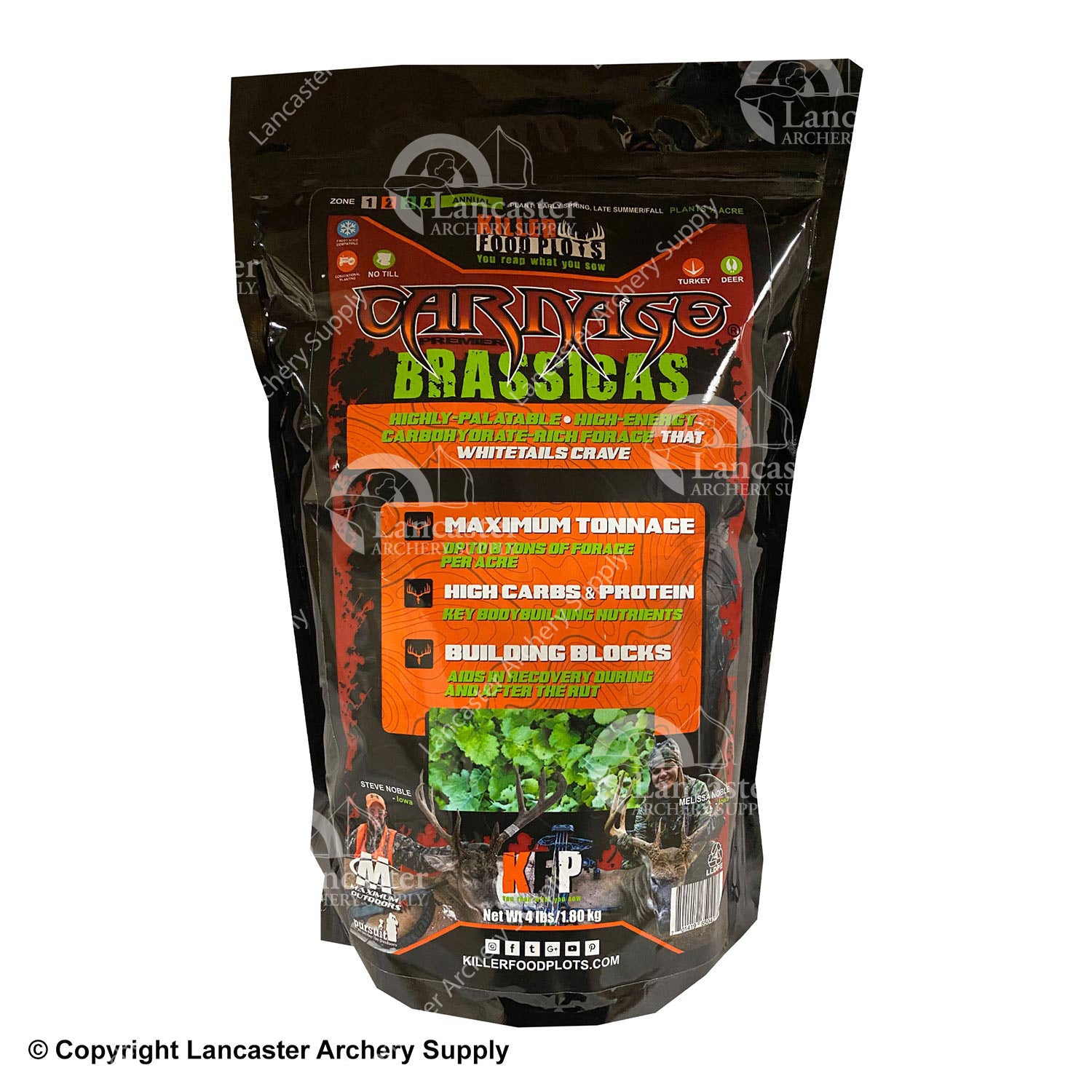 Killer Food Plots Carnage Brassicas Seed 4lb