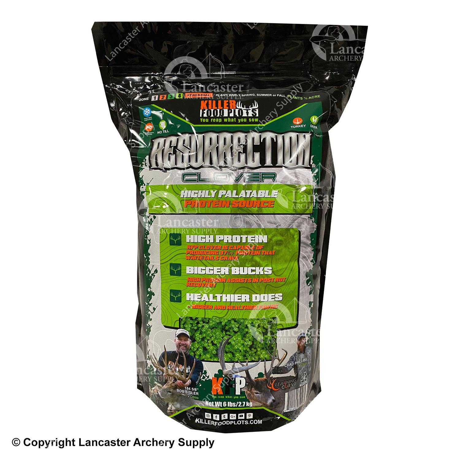 Killer Food Plots Resurrection Clover Seed 6lb
