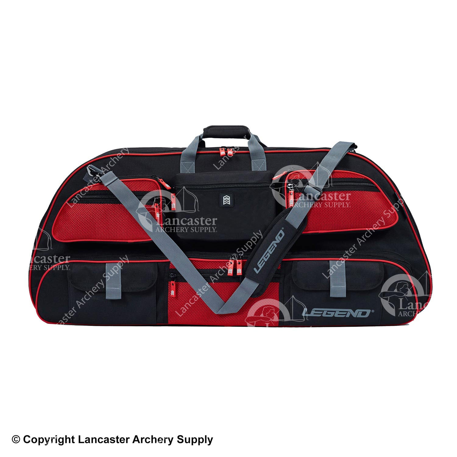 thumbnail image 2 of Legend Apollo Travel Compound Bow Case - Soft Case With 40" Or 44" Interior, Arrow Tube Holder, Multiple Pockets (Choose Your Color) 2 of 12