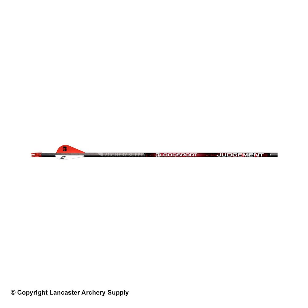 Bloodsport Judgement Fletched Arrows