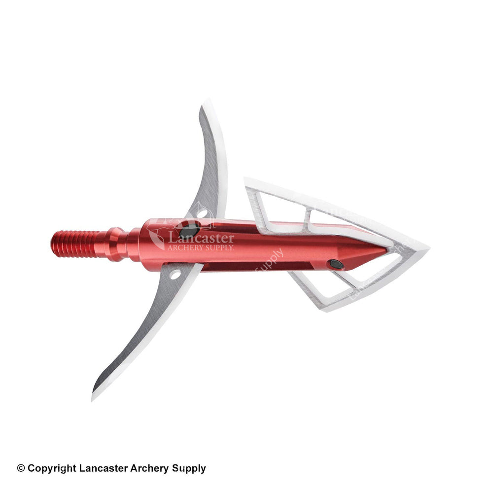 24-Pack Extreme Expandable 2-Blade Broadheads – 100 Grain Arrow Tips For Bow Hunting