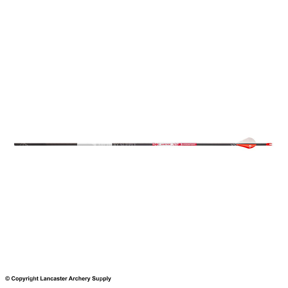 Bloodsport Justice Fletched Arrows