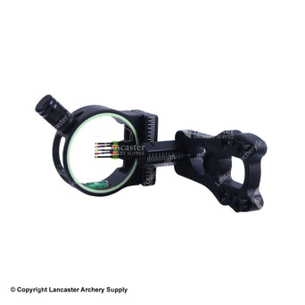The front side of the sight with a scope housing and a simple bolt on bracket.