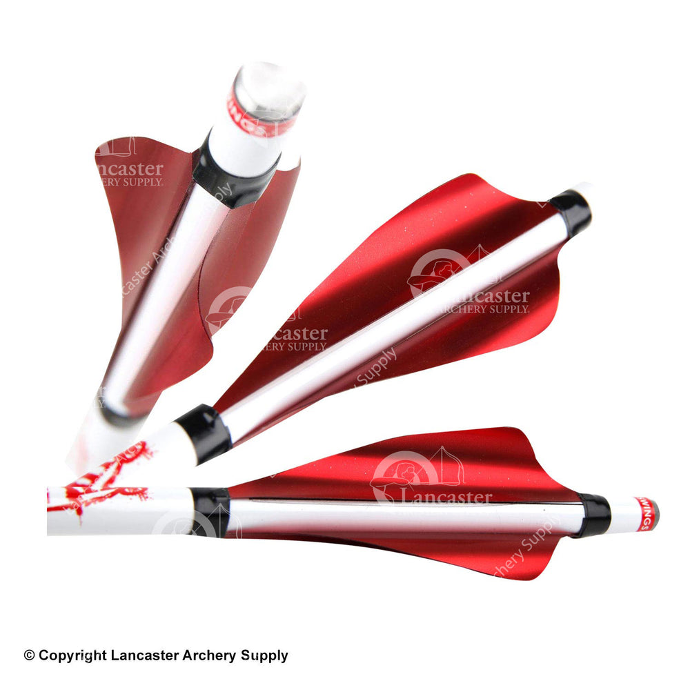 XS Wing Metallic Vanes Medium Stiffness -70mm-Red LH