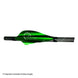 XS Wing Metallic Vanes Medium Stiffness -70mm-Green RH