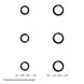 Precision Archery Reticles 3D Ring Lens Decals