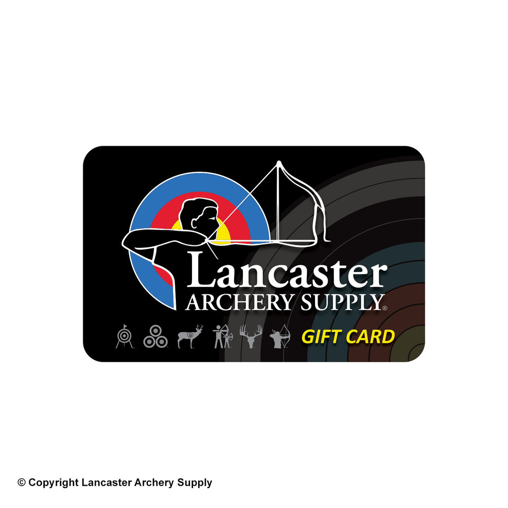 Lancaster Archery Supply Promo Gift Card