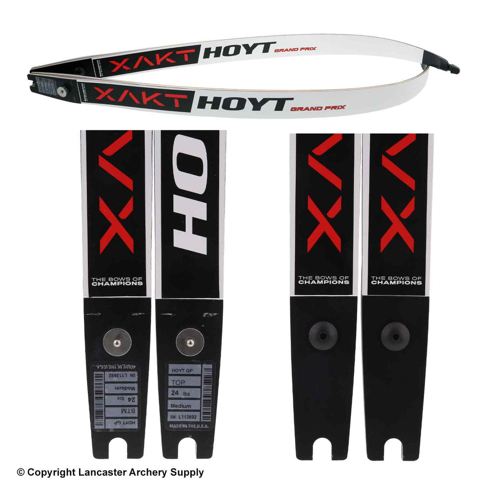 Hoyt Grand Prix Xakt ILF Recurve Limbs (Open Box X1030461)
