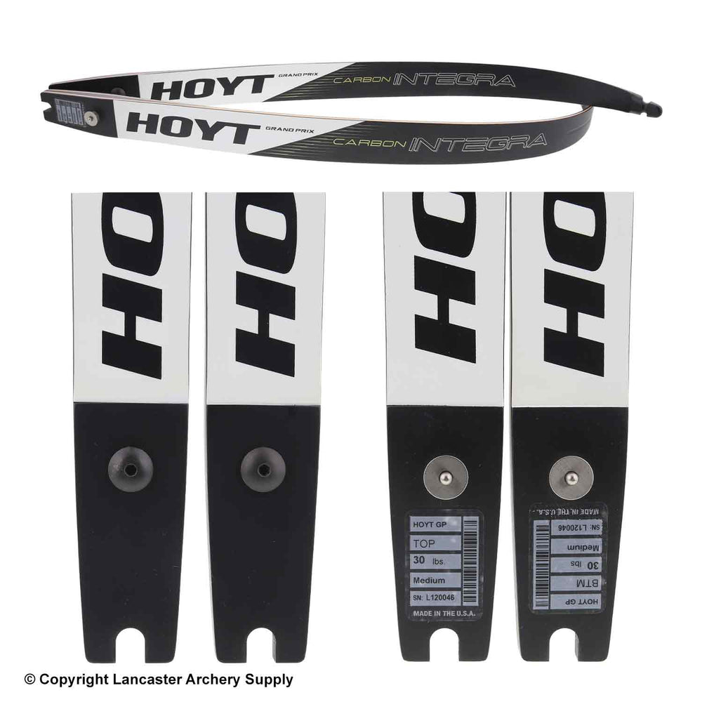 Hoyt Grand Prix Carbon Integra Recurve Limbs (Open Box X1032293)