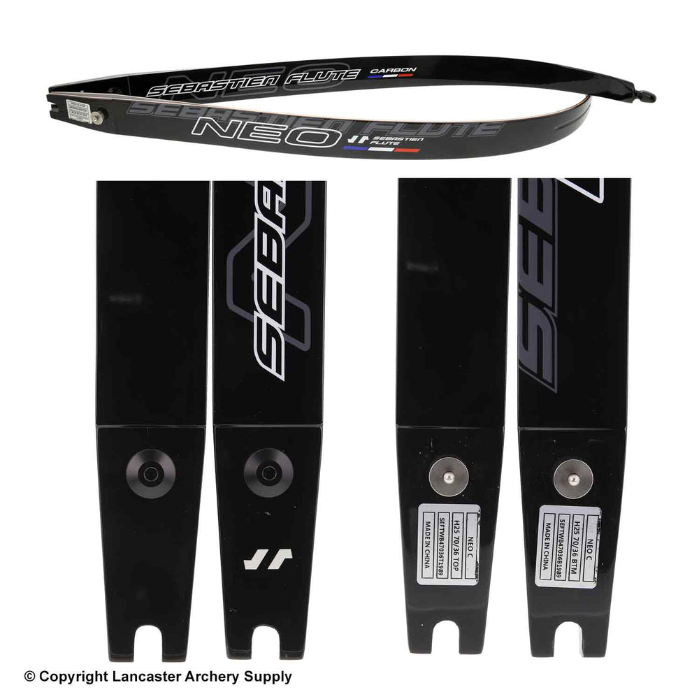 Sebastien Flute NEO Carbon Wood ILF Recurve Limbs (Open Box X1033368