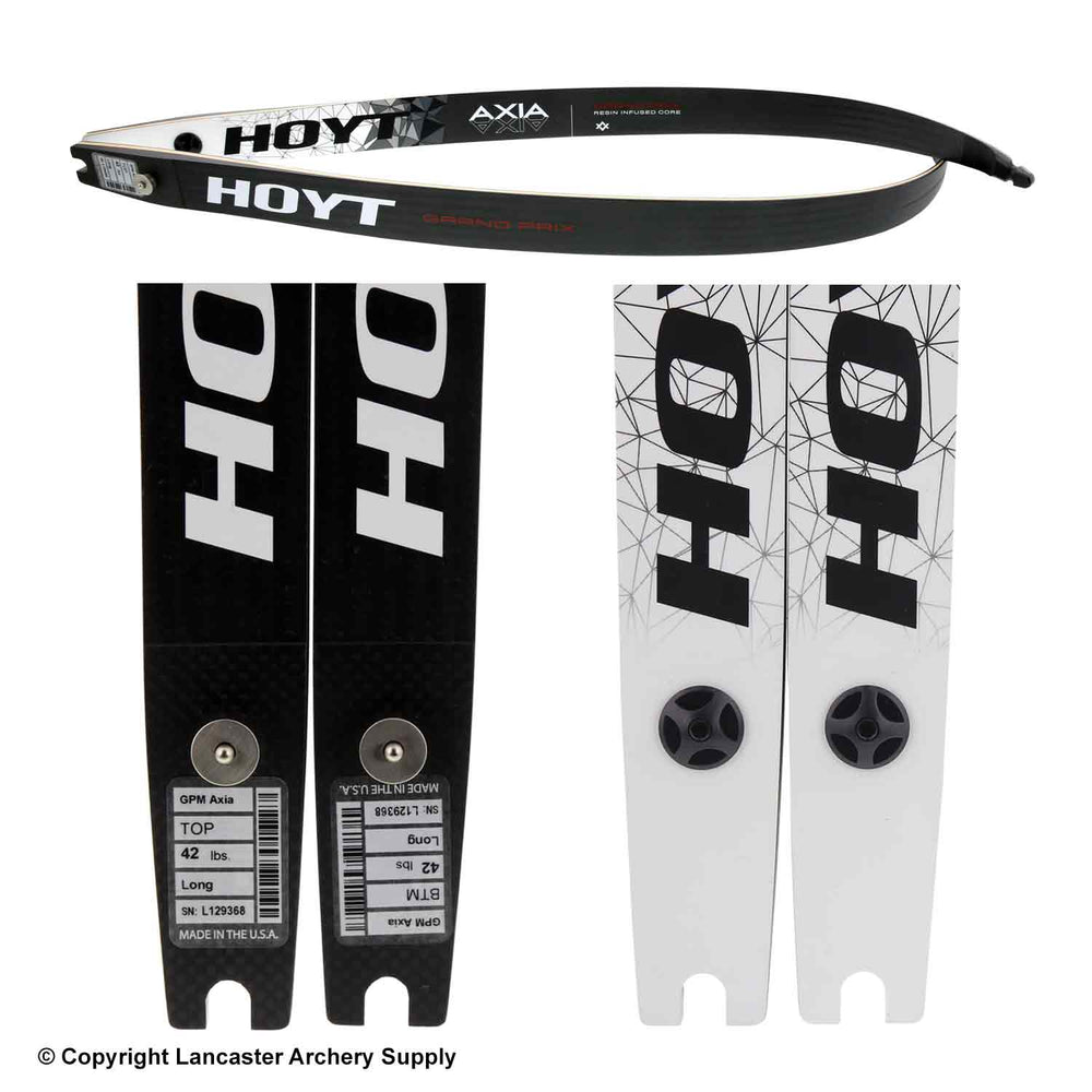 Hoyt Grand Prix Carbon Axia Recurve Limbs (Open Box X1033646)