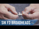 SIK F3 Broadheads