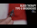 Blood Therapy Type-O Fixed Blade or Mechanical Broadheads