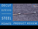 Decut Elite X10 Tungsten/Stainless Steel Points