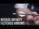 Nexxus Infinity Fletched Arrows (6 Pack)